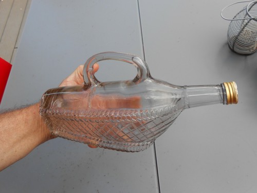 Ancienne bouteille verre - ancienne, &