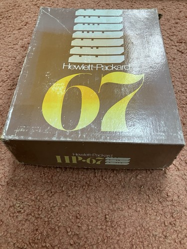Calculator programming - hp-67,