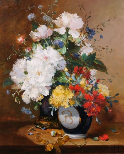 Tableau ancien eugène henri - ancien,