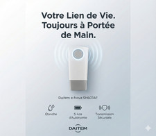 Daitem e-Nova SH601AF Médaillon d'Appel d'Urgence