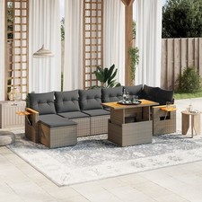 Salon de Jardin avec Coussins