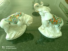 Rare serre livre animalier art deco signé Aladin