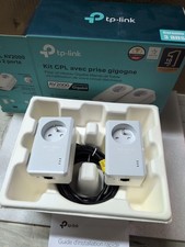Kit CPL TP-Link TL-PA9025P - Pack de 2 Prises - 2000Mbps + Cable RJ45