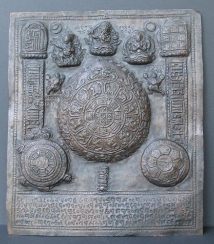 Ancienne plaque cuivre - en,