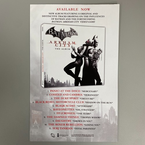 Batman arkham city album dc - arkham,