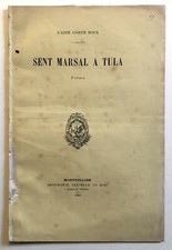 ROUX Joseph. Sent Marsal a Tula. 1880. FELIBRIGE, ENVOI SIGNE