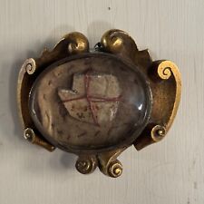 Reliquaire en bronze du XVIIIe