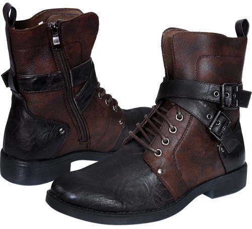 Bottes cheville punk - cheville, goth