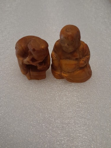 Lot deux ancienne statuette - de,