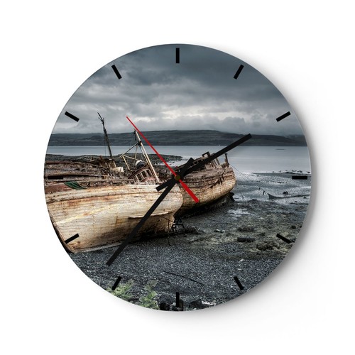 Horloge murale verre - murale, en