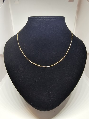 Chaine 9 carats - or,