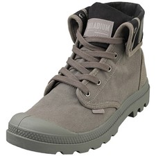 Palladium Bottes Baggy Homme Noir Métallique