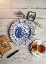 Assiette Calendrier Vintage