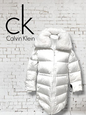Doudoune blanche très chaude duvet Clavin Klein   M/38/10. Neuf avec étiquette 