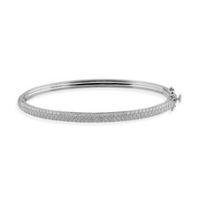 Bracelet Bangle En Diamant