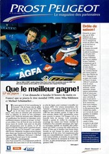 Magazine Prost Peugeot N° 15