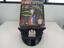 Hat, cap, casquette New-York police NYPD obsolète + Figurines NYPD et FDNY, Rare