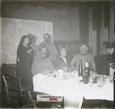 Repas d'officiers, guerre WW1