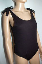Body bodie débardeur noir noeud sur épaule marque Primark taille 40