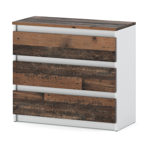 Commode blanche 3 - blanche, cm