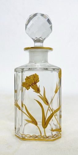 Baccarat gold enamelled - baccarat,