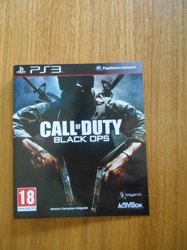 Jaquette call duty black - of,