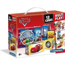 CLEMENTONI  Puzzle Cars 12 Cubes 41505