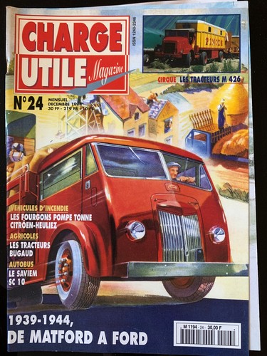 Charge utile tracteurs - utile, n°24;