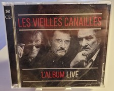 Album 2 CD - Les Vieilles Canailles - Le Live - Bon État