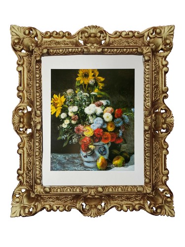 Tableau vase fleurs - vase, de