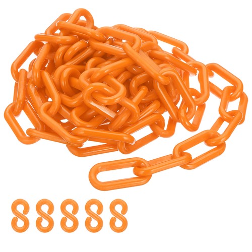 Chaîne plastique orange - chaîne,