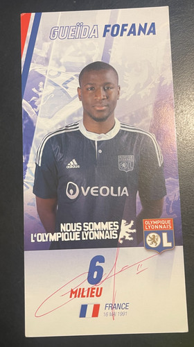 Carte gueida fofana - -, signé