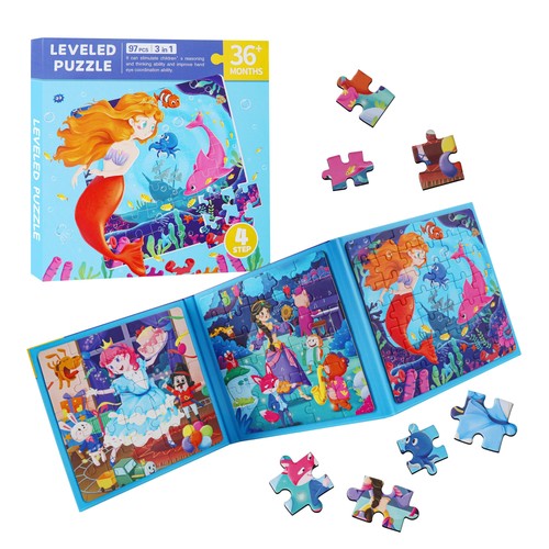 Puzzle magnétique pour