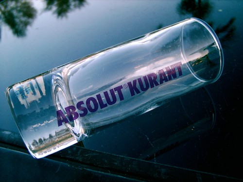 The absolut kurant vodka - kurant,
