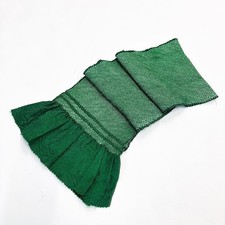 Accessoires kimono japonais « Obage » soie/vert/shibori/traditionnel N1222