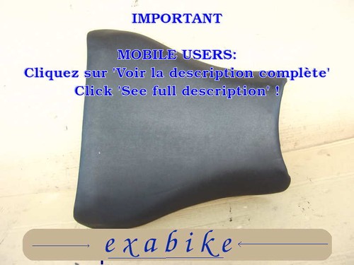 Selle avant pour kawasaki zx9r - selle,