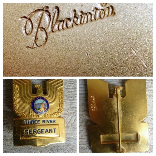Rare badge police