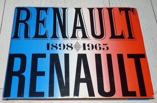 Renault 1898 1965 richard - 1898-1965, y.