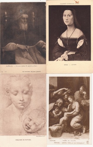 Lot old postcards museum - 4,