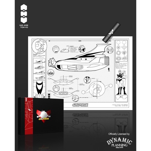 Grendizer goldorak poster uv - poster,