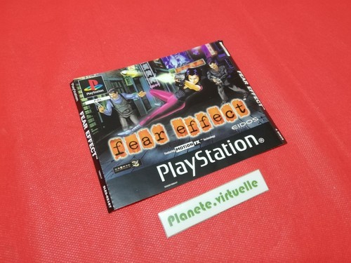 Jaquette fear effect sony ps1 - jaquette,