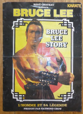 BRUCE LEE STORY, POSTER FRANCES KARATE BUSHIDO 57cm par 41cm