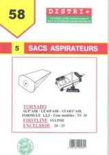Sac aspirateur tornado supair