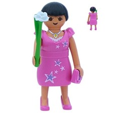 Figurine femme Playmobil robe