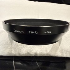 Canon sun visor lens - bw-72,