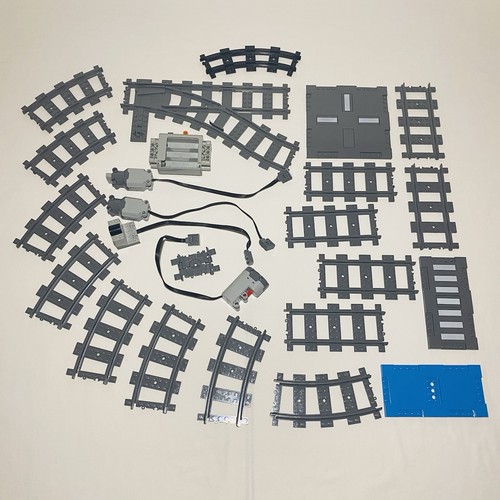 Lego train track pieces lot - lego, of