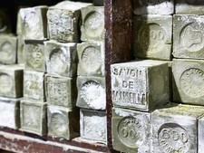 Lot 4 Savons de Marseille Véritable Cube 300Gr 72% Olive authentique LE SERAIL