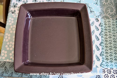 Plat carré emile henry - plat,