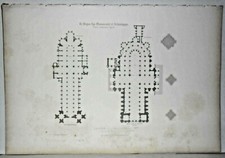 Lithographie St Ouen de Rouen