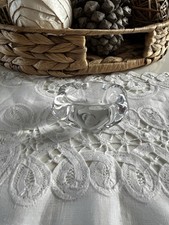  Salière Poivrière Cristal DAUM FRANCE 1950/60 Vintage